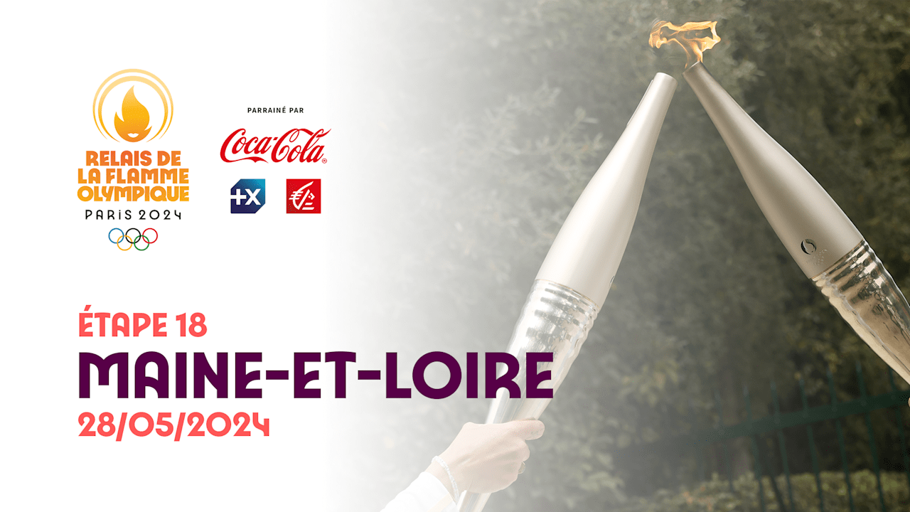Olympic Torch Relay | Stage 18 - Maine-et-Loire | Olympic Games Paris 2024