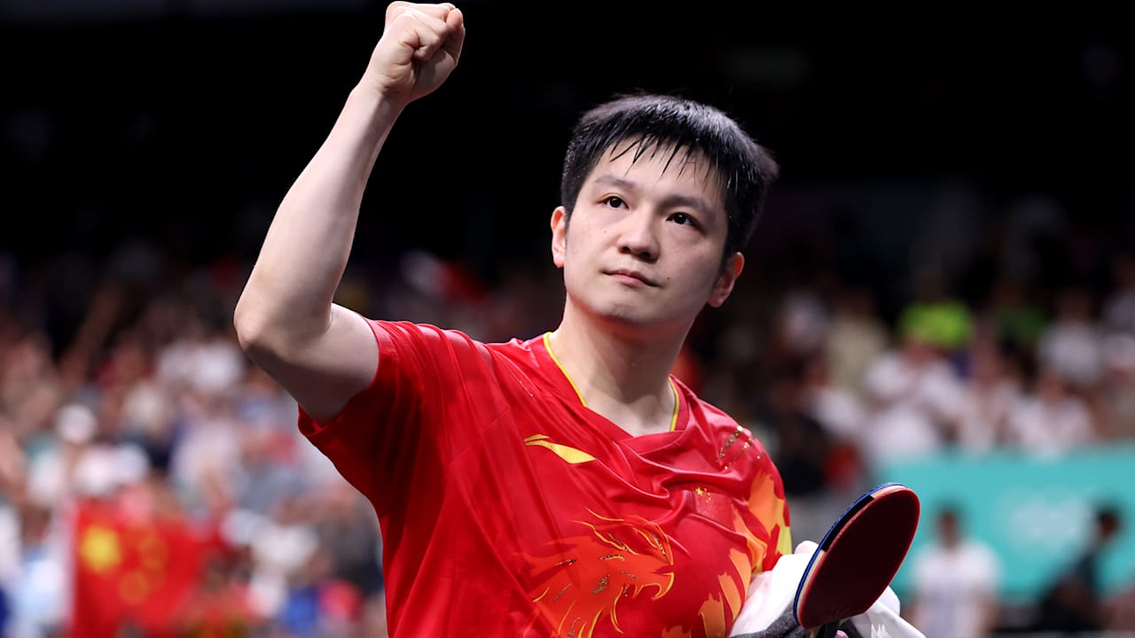 Fan Zhendong (CHN) v Felix Lebrun (FRA) - Men's Singles Semi-Final | Table Tennis | Olympic Games Paris 2024