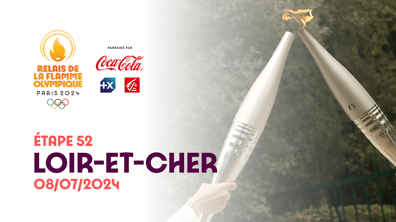 Olympic Torch Relay | Stage 52 - Loir-et-Cher | Olympic Games Paris 2024