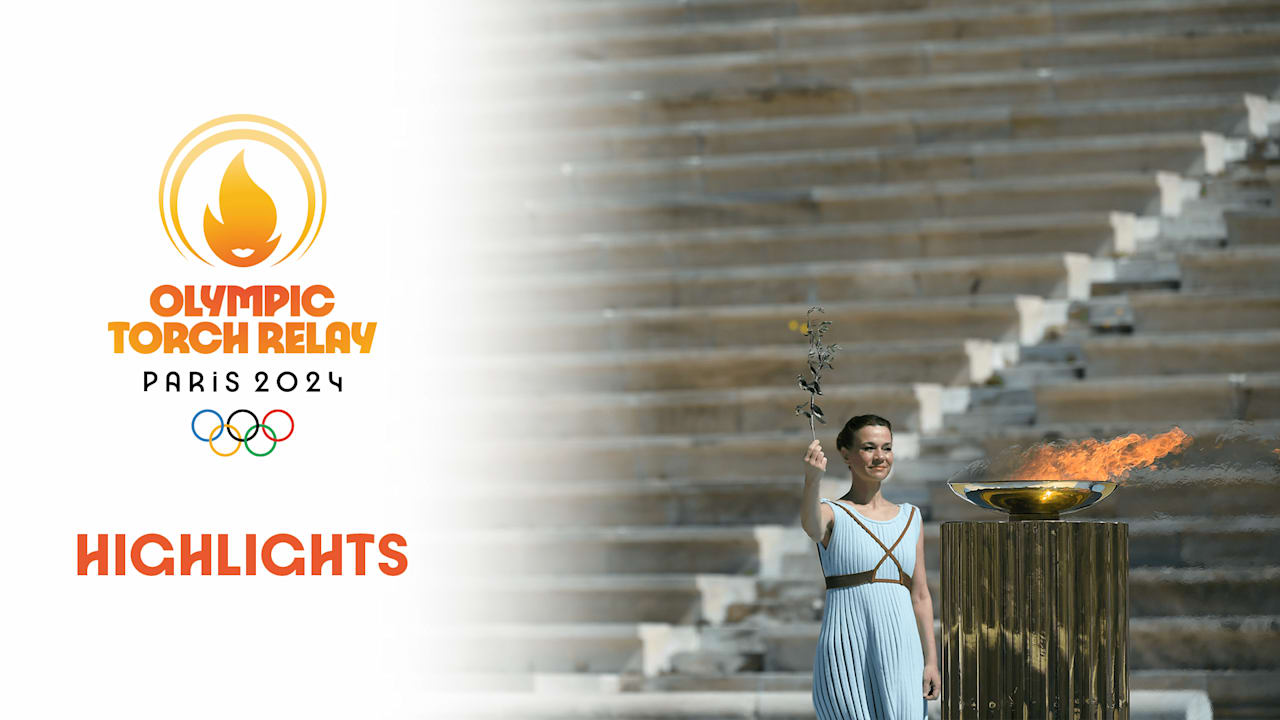 Resumen | Ceremonia de Entrega de la Llama Olímpica | Juegos Olímpicos París 2024 | Atenas