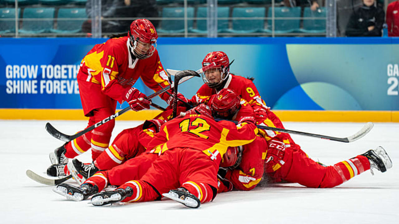 Women's 3 on 3 Tournament Bronze Medal Match CHN ITA Ice Hockey