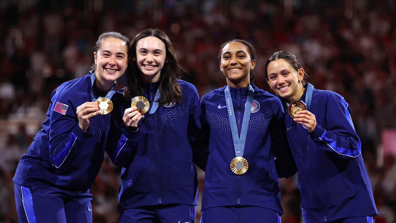 Fencing | W Foil Team Gold Medal Match | Italy v USA | Paris 2024 Highlights