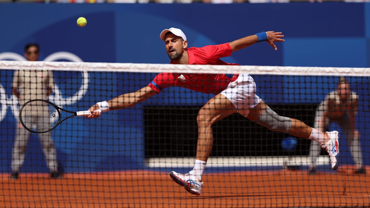 Novak Djokovic (SRB) v Carlos Alcaraz (ESP) Men's Singles Gold Medal