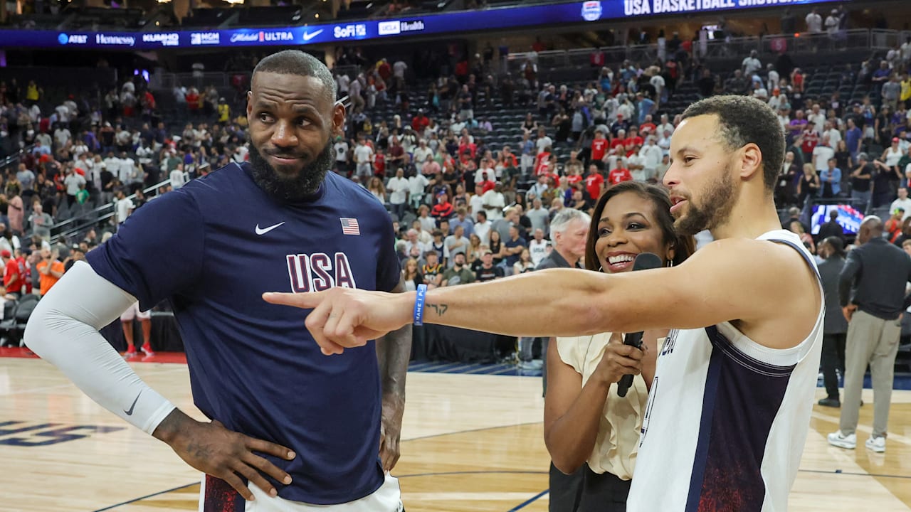 NBA greats LeBron James and Steph Curry: Why it’s easy to gel for Olympic gold