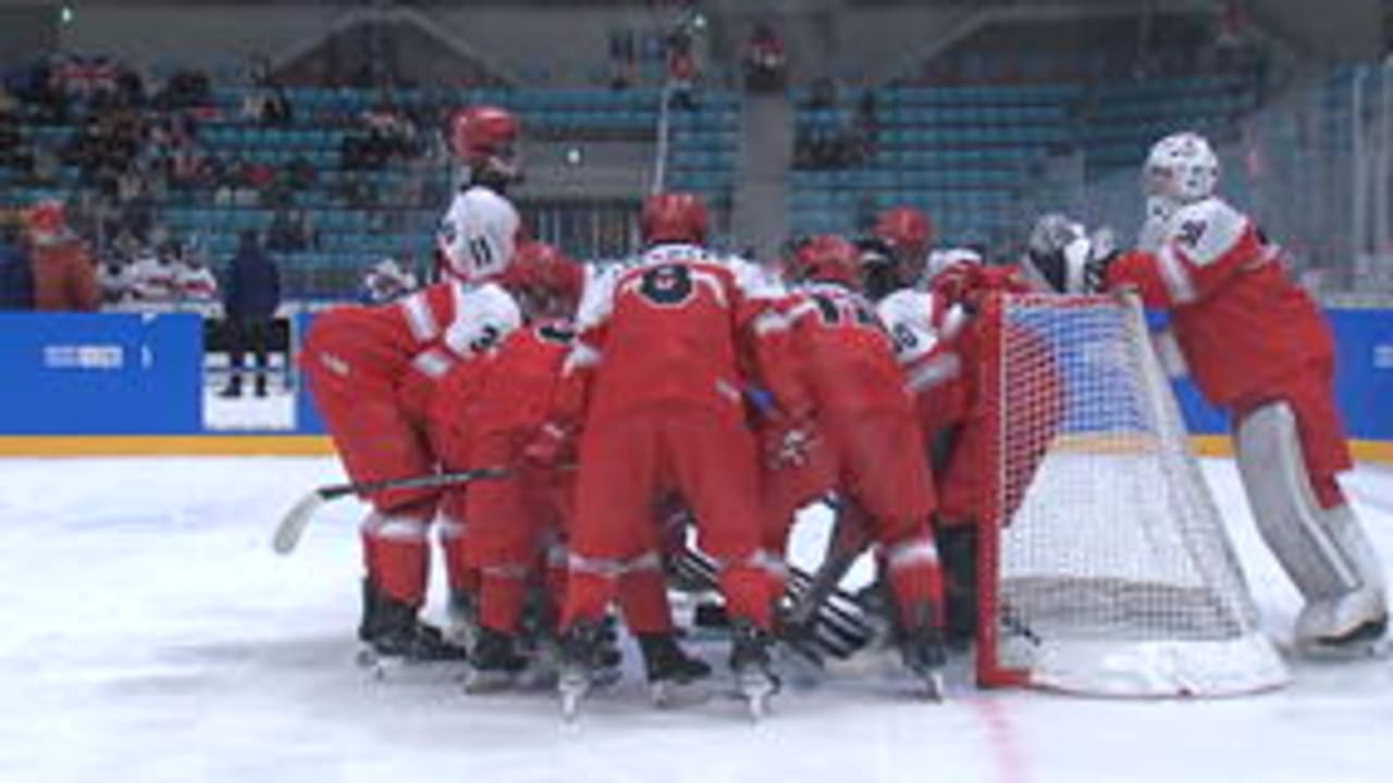 Men's 3 on 3 Tournament DEN POL Ice Hockey Highlights Winter