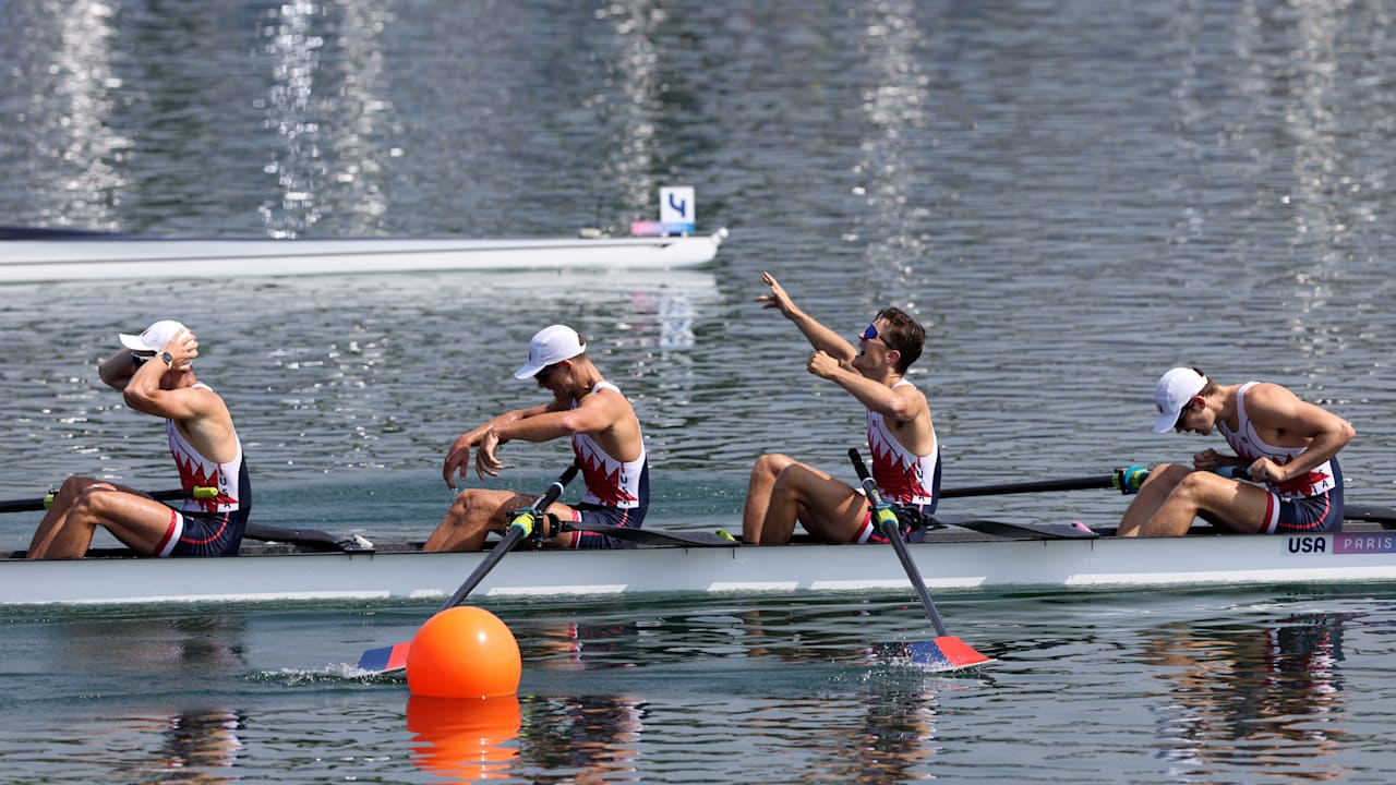 Rowing Men's Four Final | Paris 2024 Highlights