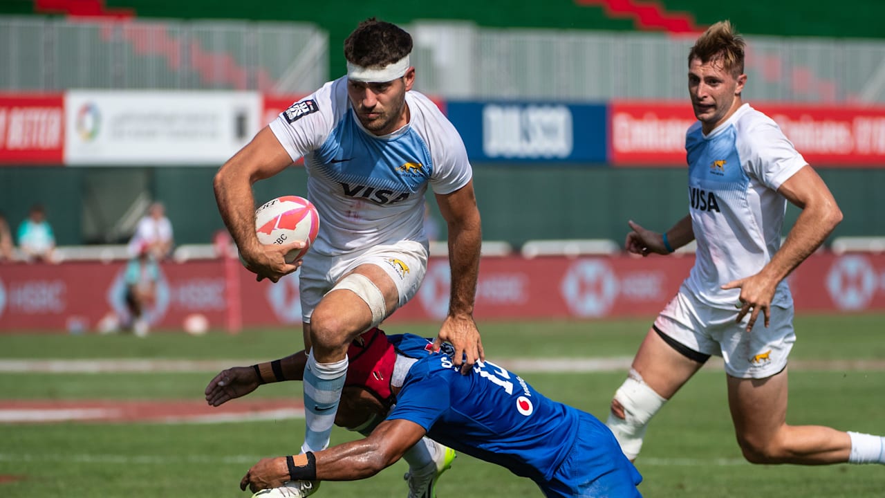 ARG v SAM - Men's Pool Match | Rugby Sevens | Olympic Games Paris 2024