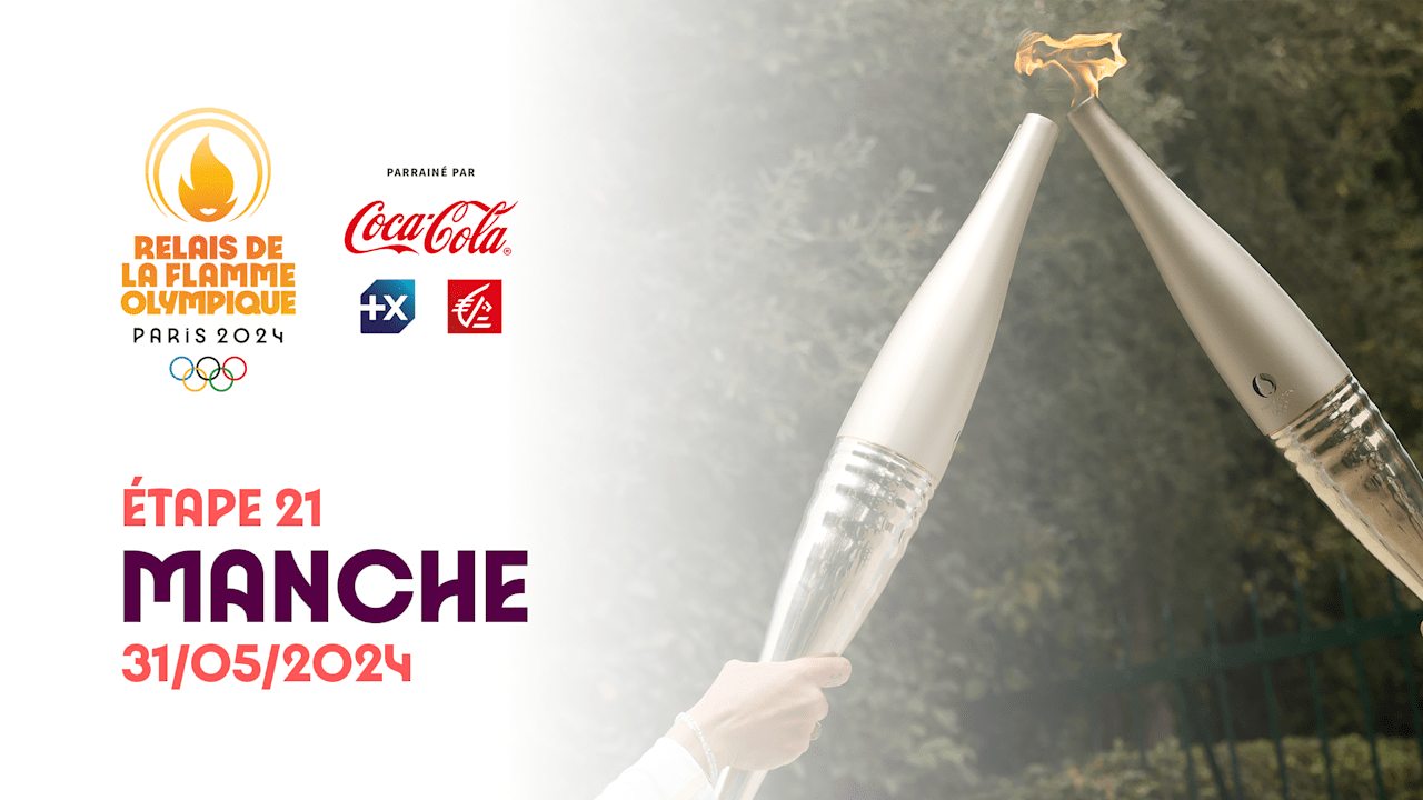 Olympic Torch Relay | Stage 21 - Manche | Olympic Games Paris 2024