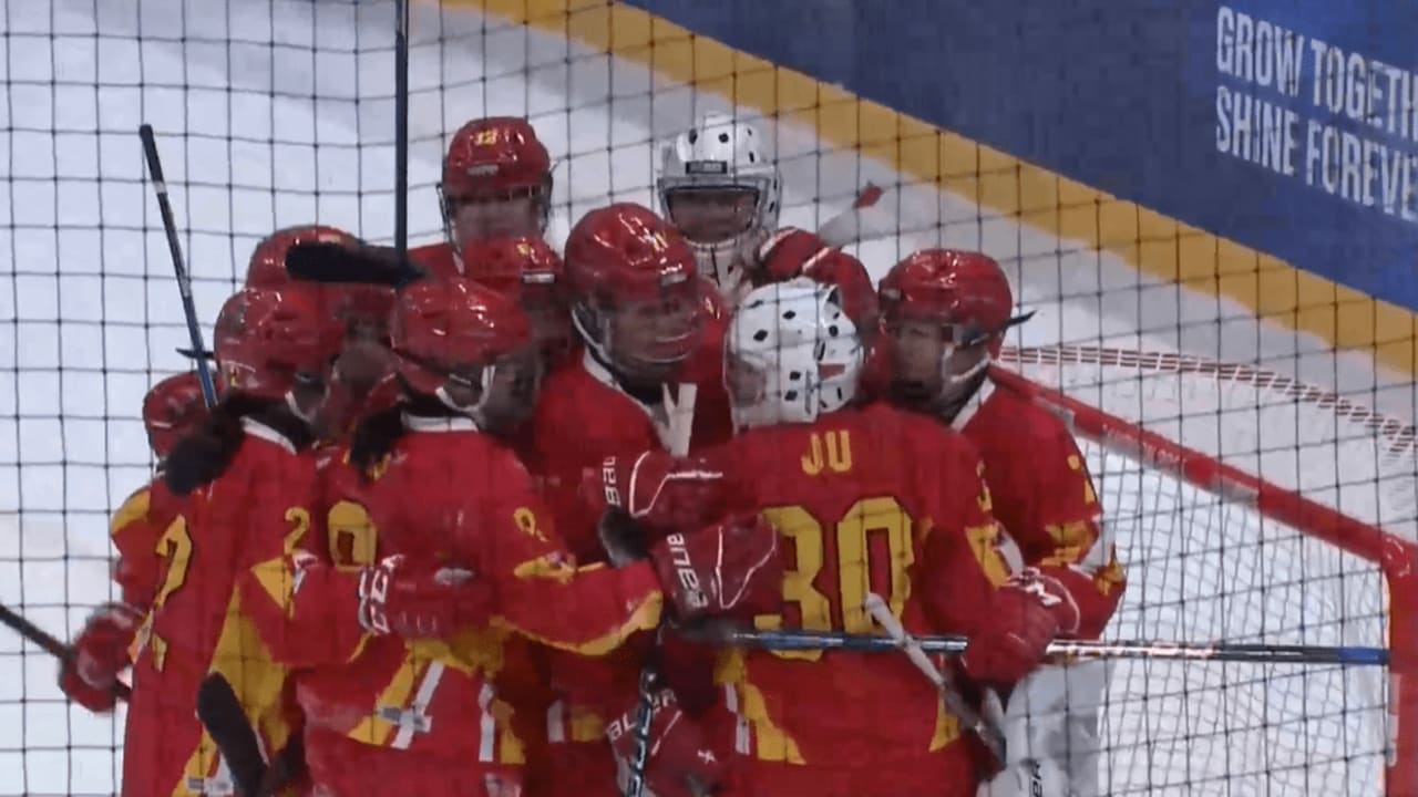 Women's 3 on 3 Tournament CHN ITA Ice Hockey Highlights Winter