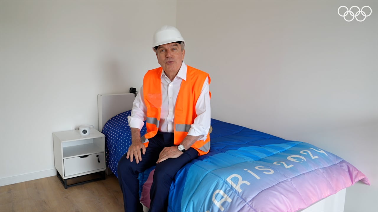 Paris 2024 Exclusive: IOC President Thomas Bach provides a first look inside the Olympic Village