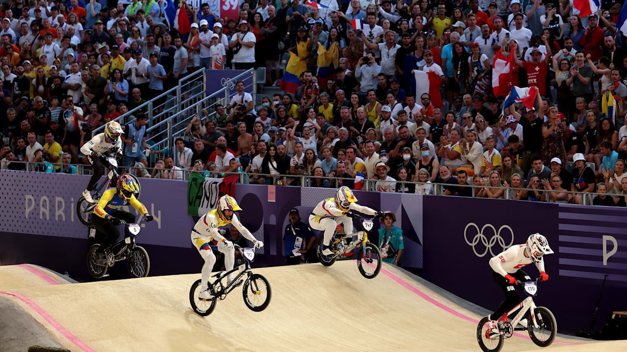 Semifinais Masculinas Corrida 3 | Ciclismo BMX Racing | Jogos Olímpicos Paris 2024