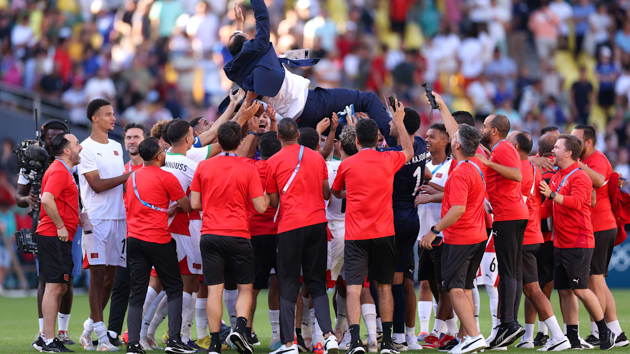 EGY-MAR - Herren Spiel um Platz 3 | Fußball | Olympische Spiele Paris 2024