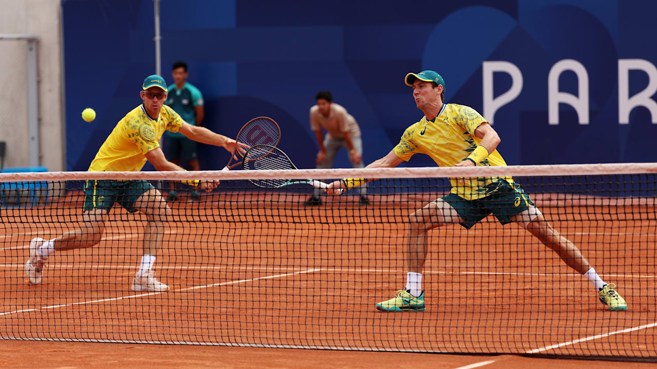 Ebden/Peers (AUS) vs. Koepfer/Struff (GER) - Herren Doppel Viertelfinale | Tennis | Olympische Spiele Paris 2024