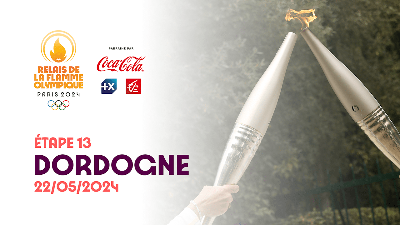 Olympic Torch Relay | Stage 13 - Dordogne | Olympic Games Paris 2024