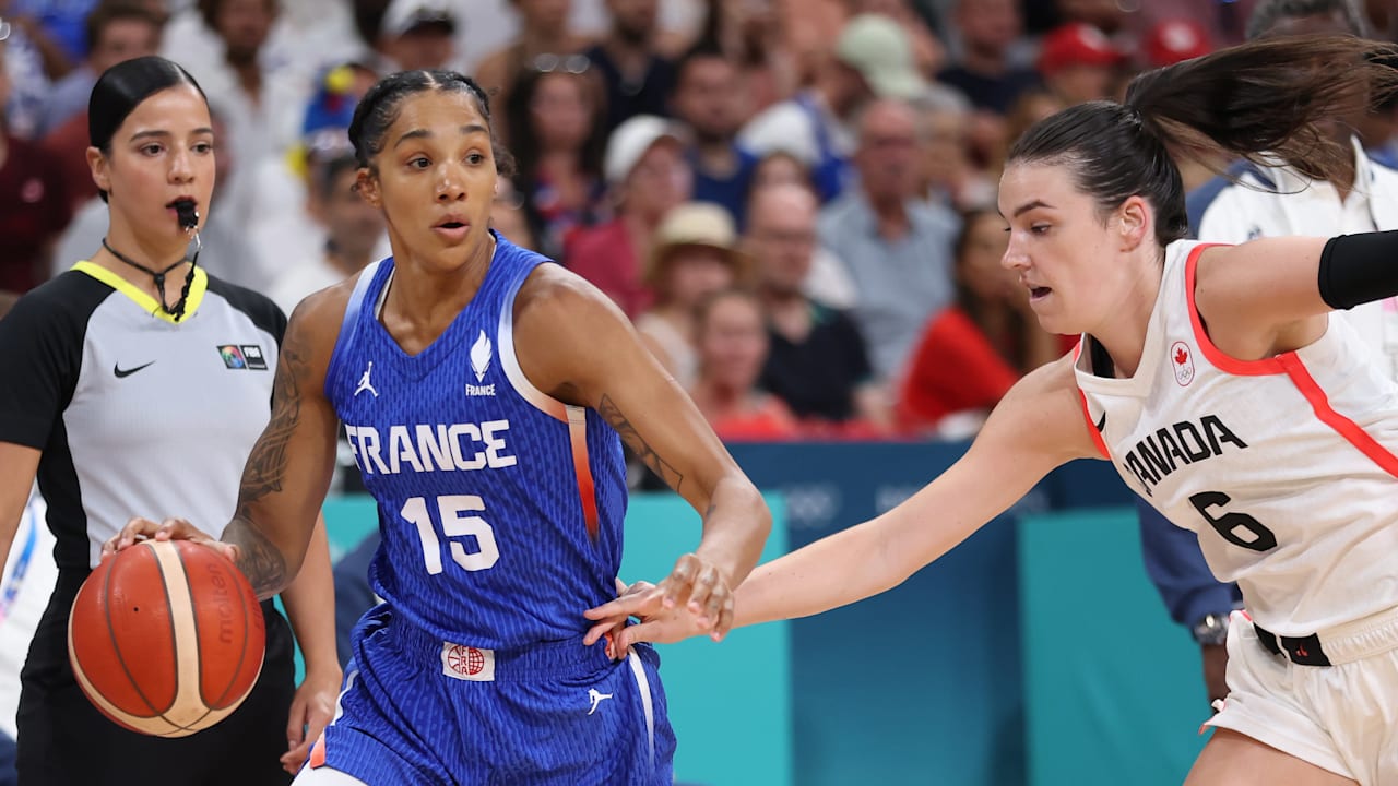 Damen Gruppenphase CAN - FRA | Basketball | Olympische Spiele Paris 2024