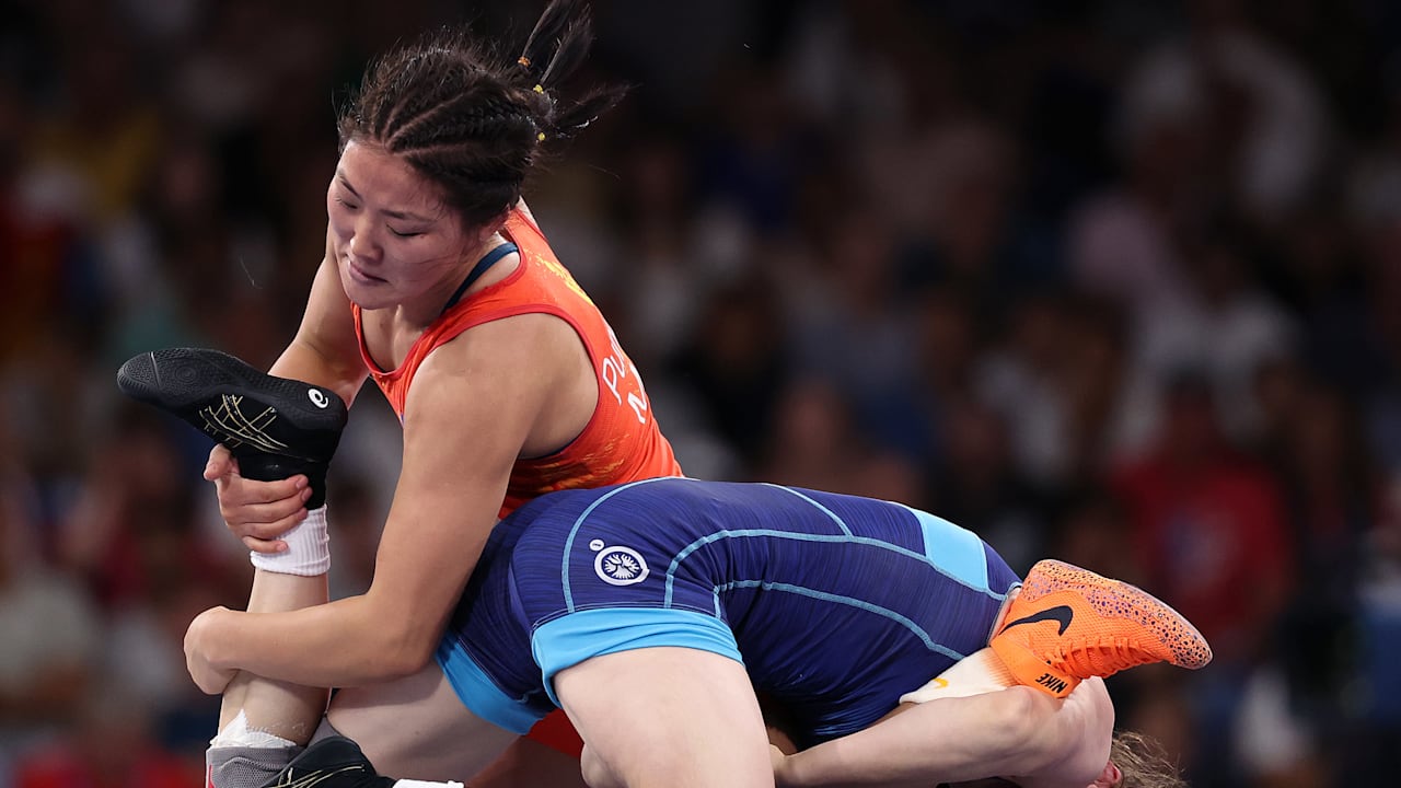 Mat B: Women's Freestyle - Day 14 - Morning | Wrestling | Olympic Games Paris 2024