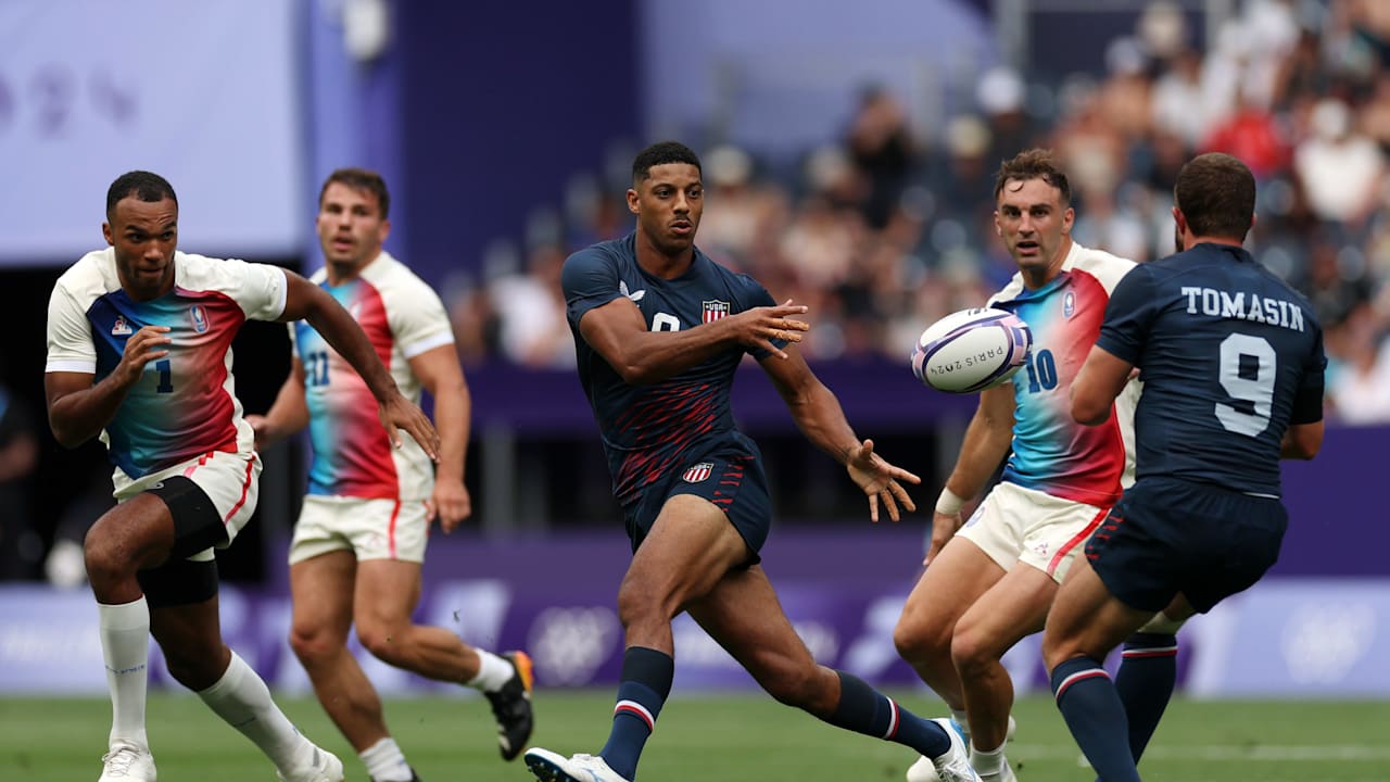 FRA v USA - पुरुष पूल मैच | रग्बी सेवेंस | ओलंपिक खेल पेरिस 2024