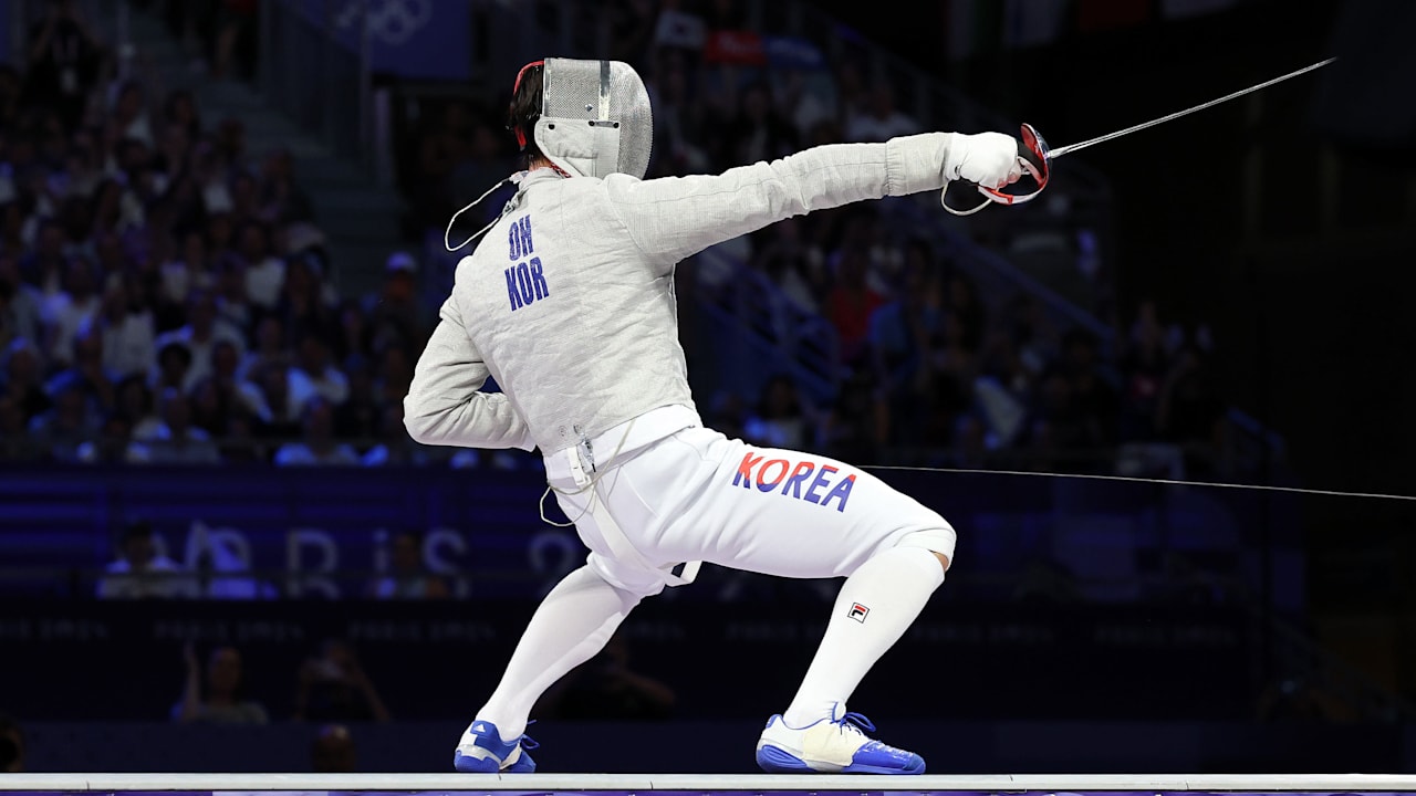 Herren Säbel Team Finale Fechten Olympische Spiele Paris 2024