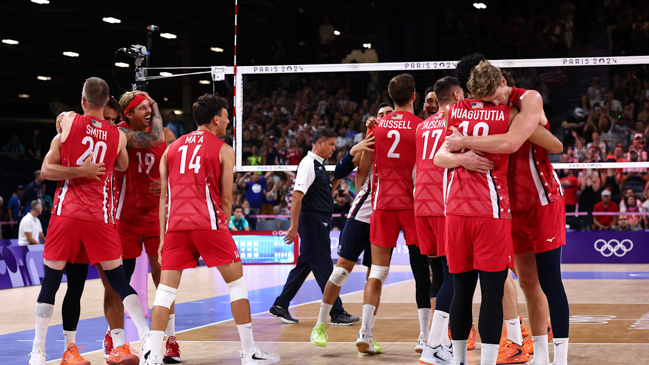 ITA v USA - Men's Bronze Medal Match | Volleyball | Olympic Games Paris 2024