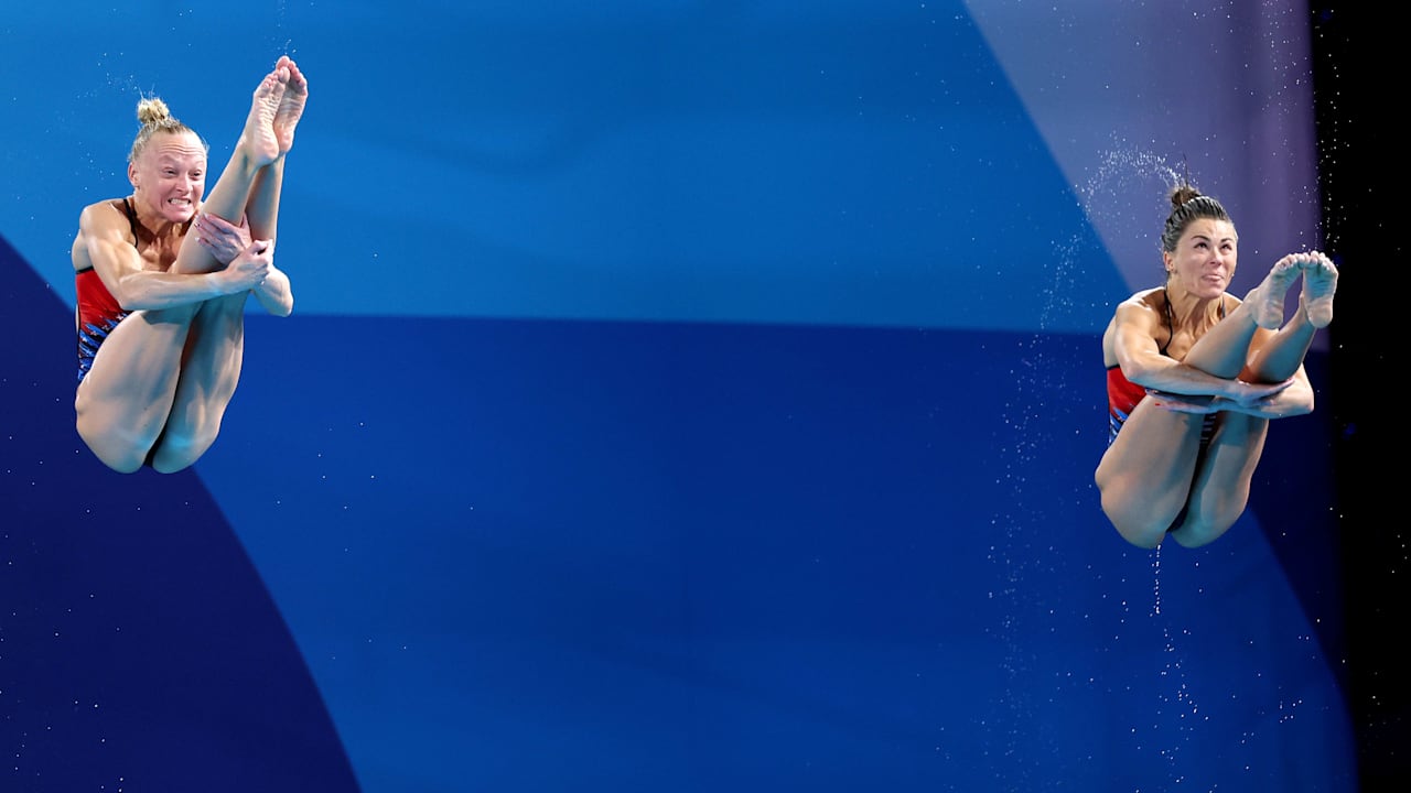 वूमेन सिंक्रोनाइज्ड 3मीटर स्प्रिंगबोर्ड | डाइविंग | ओलंपिक गेम्स पेरिस 2024