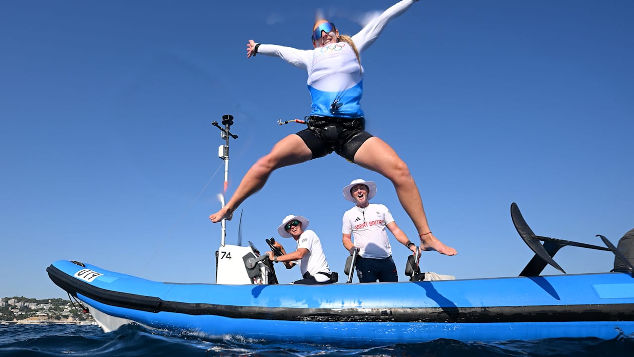 Women's Kite Final Sailing Olympic Games Paris 2024