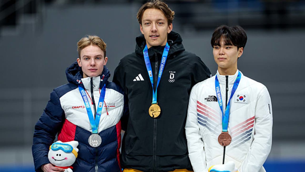 Men's 500m Speed Skating Highlights Winter Youth Olympic Games