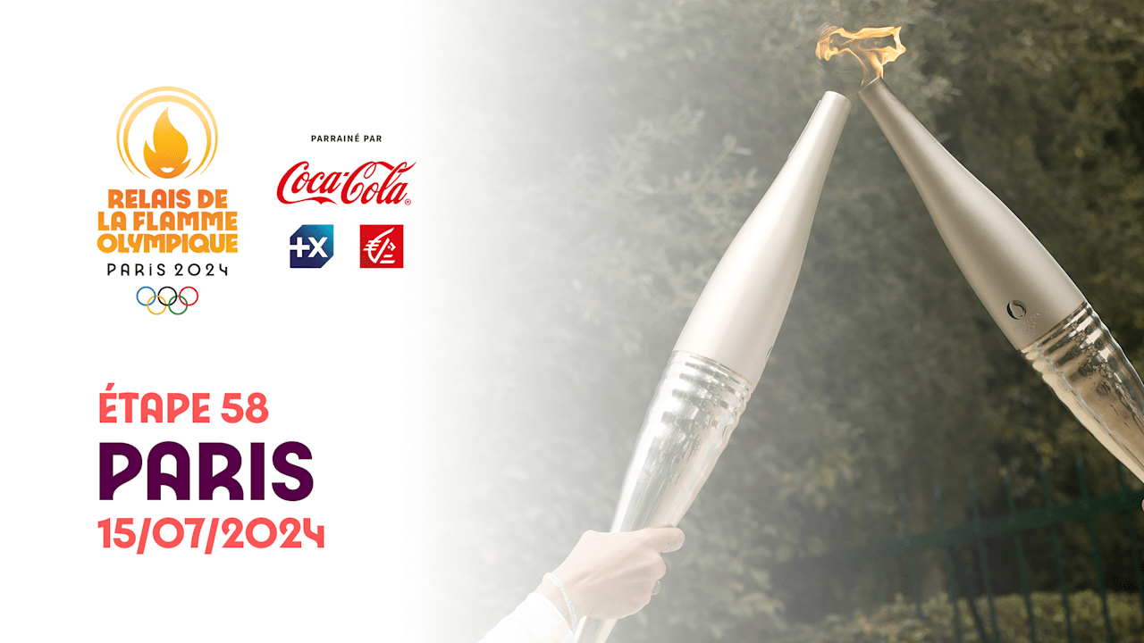 Olympic Torch Relay | Stage 58 - Paris (Jour 2) | Olympic Games Paris 2024