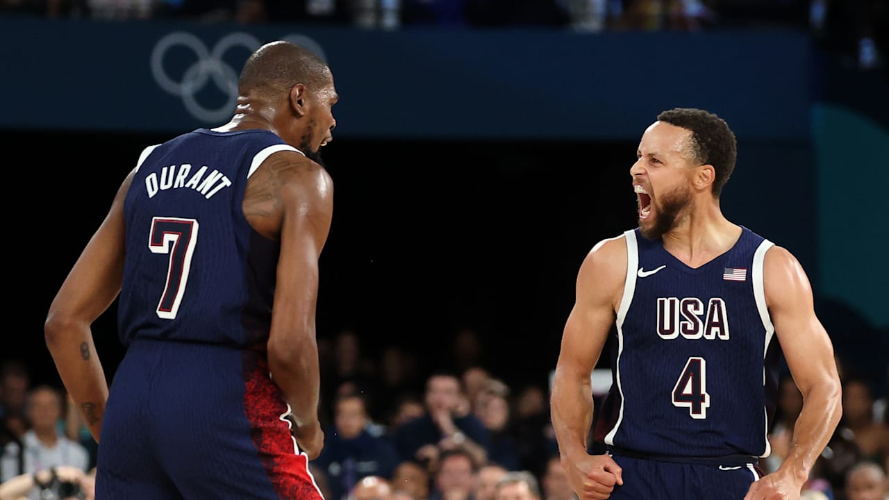 Steph Curry and Kevin Durant relish Parisian summer: Mission gold accomplished