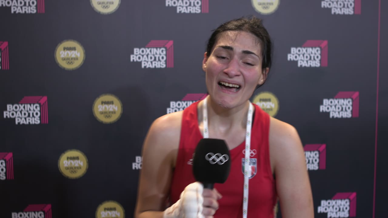 "Just for my father!" The emotional reaction of boxer Angela Carini