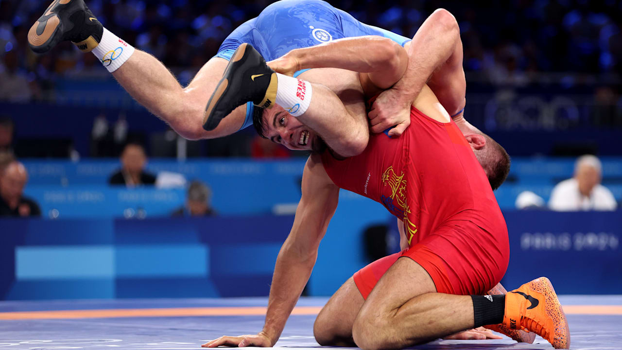 Mat C: Men's & Women's Freestyle - Day 15 - Morning | Wrestling | Olympic Games Paris 2024