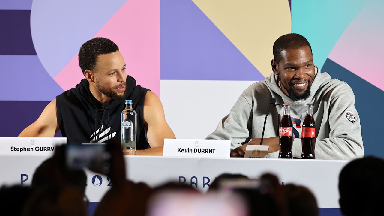 Steph Curry, Kevin Durant discuss bonding experience at Paris 2024