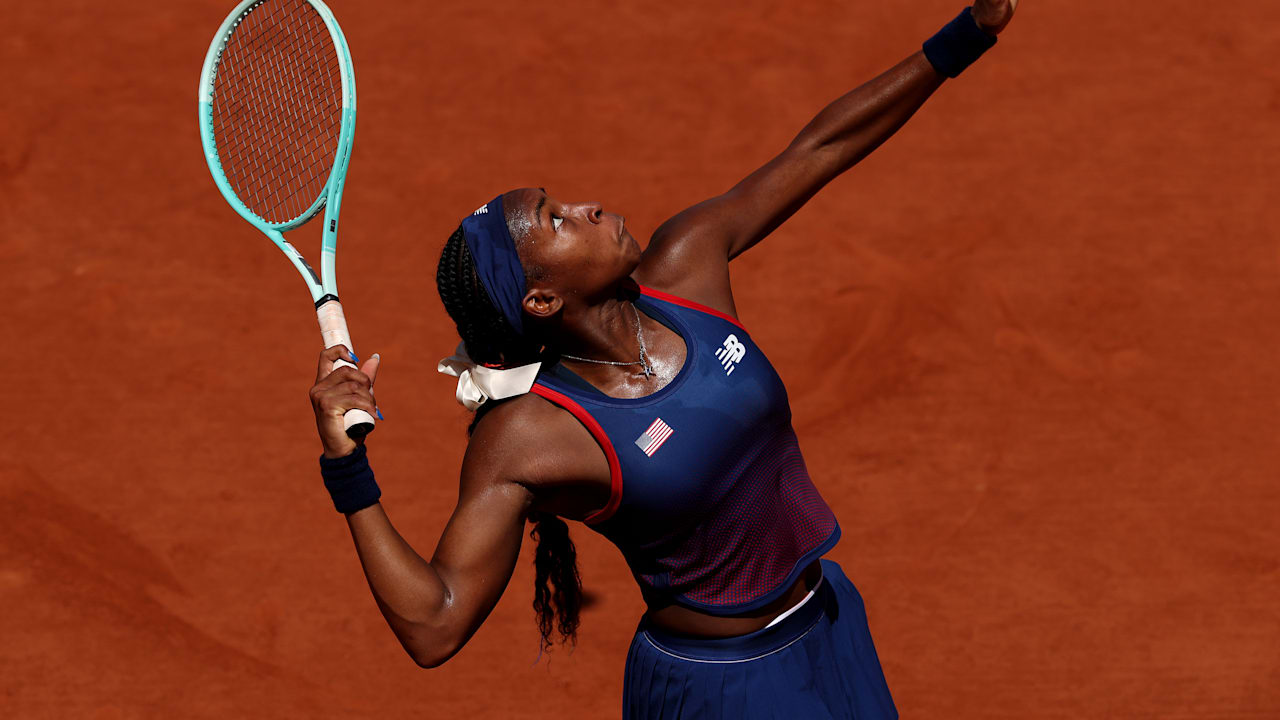 Tennis - W. ROUND 3 - Coco Gauff USA | Paris Highlights 2024