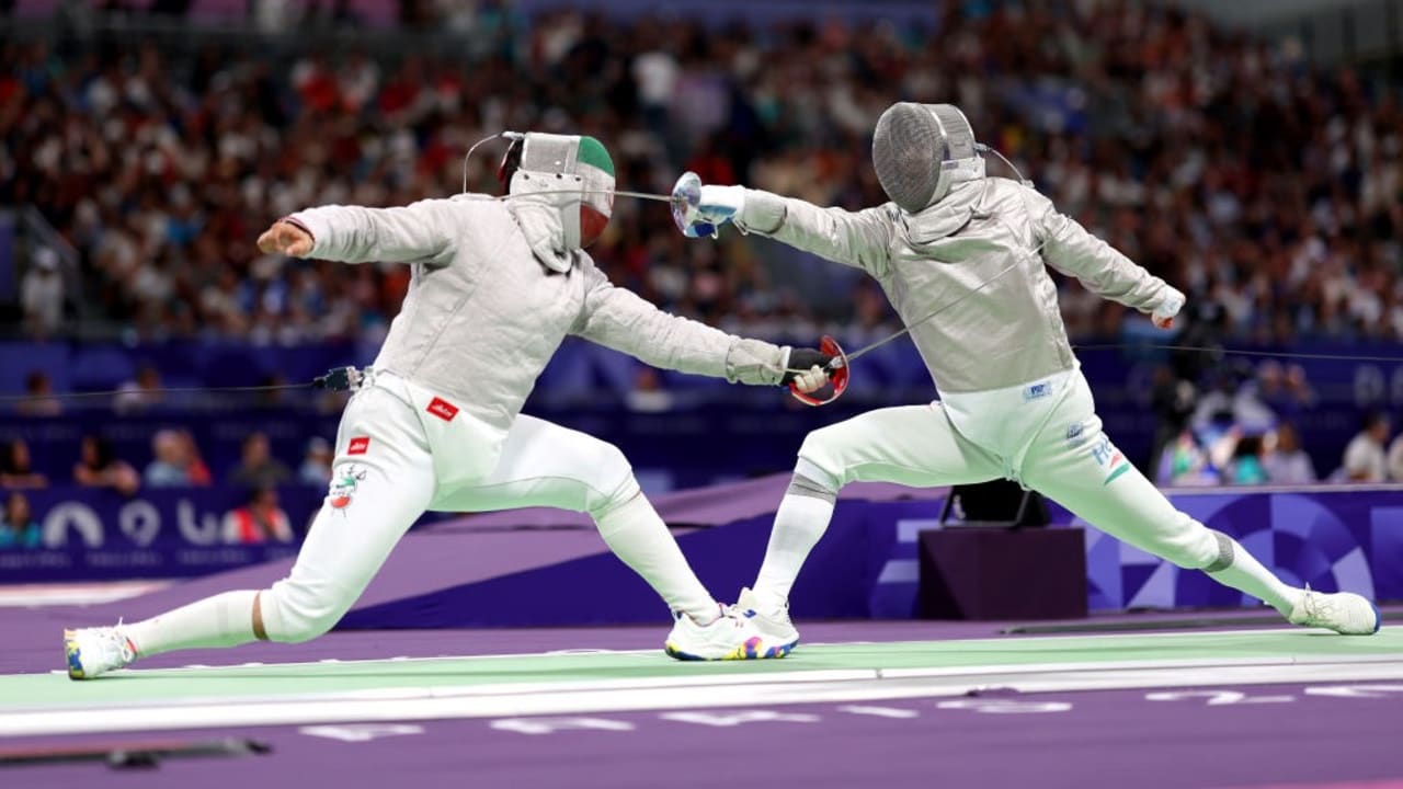 Piste verte : Sabre par équipe (H) | Escrime | Jeux Olympiques de Paris 2024