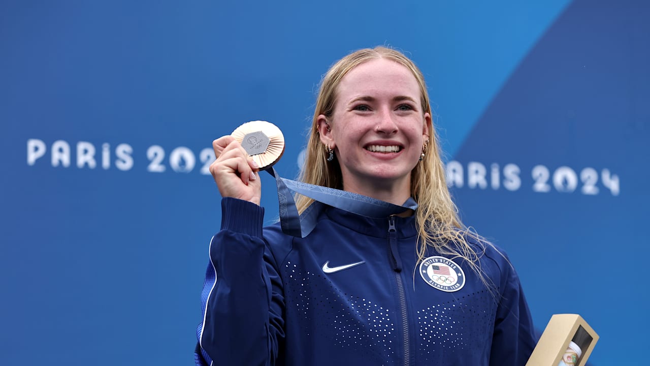 Canoe Slalom - W Final | Evy Leibfarth (USA) | Paris 2024 Highlights