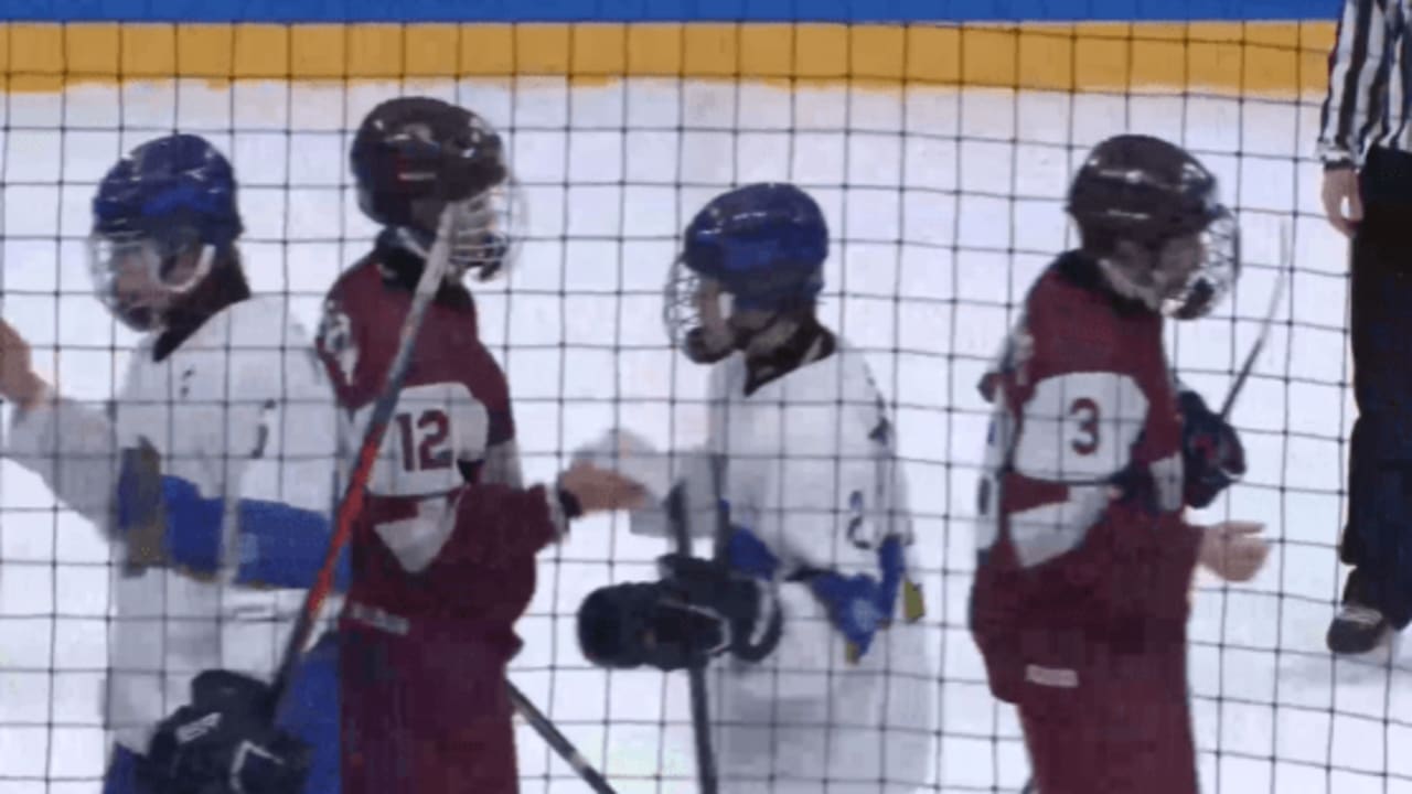 Men's 3 on 3 Tournament LAT KAZ Ice Hockey Highlights Winter