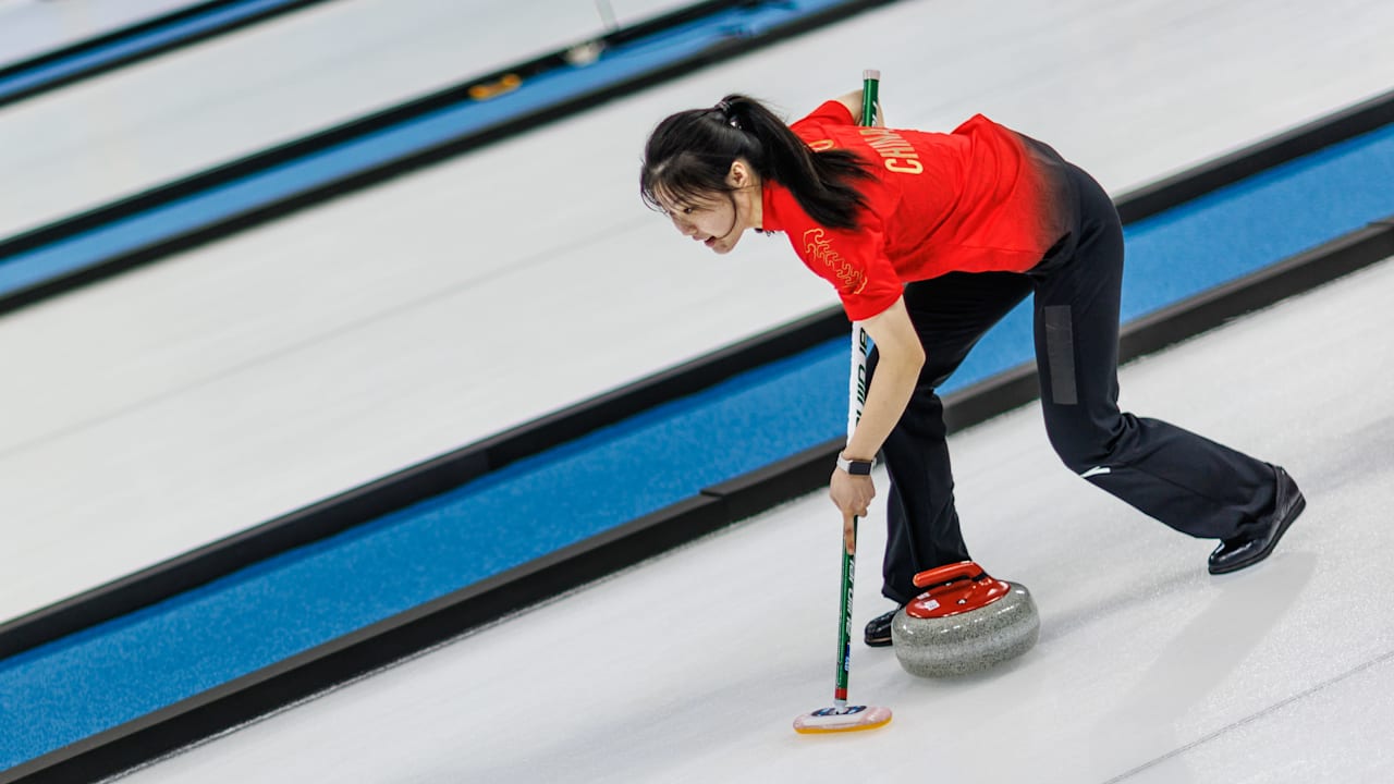 Mixed Team Round Robin NGR - CHN, Curling