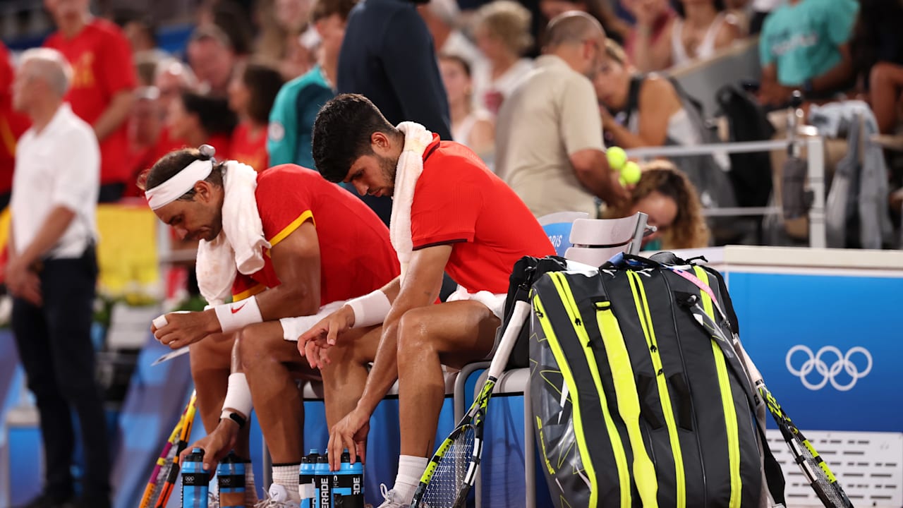 Alcaraz/Nadal (ESP) x Krajicek/Ram (EUA) - Duplas Masculinas Quartas de Final | Tênis | Jogos Olímpicos Paris 2024