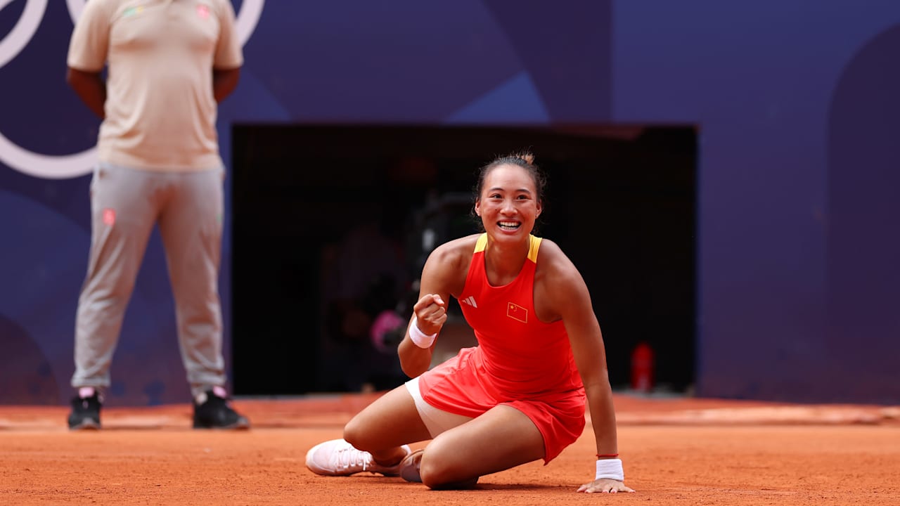 Damen Einzel Halbfinale Tennis Olympische Spiele Paris 2024