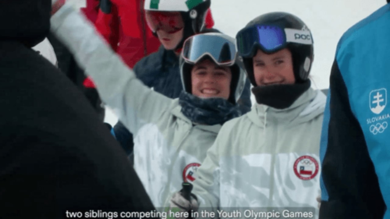 Max von Unger and Renate von Unger Chilean Freestyle Skiers