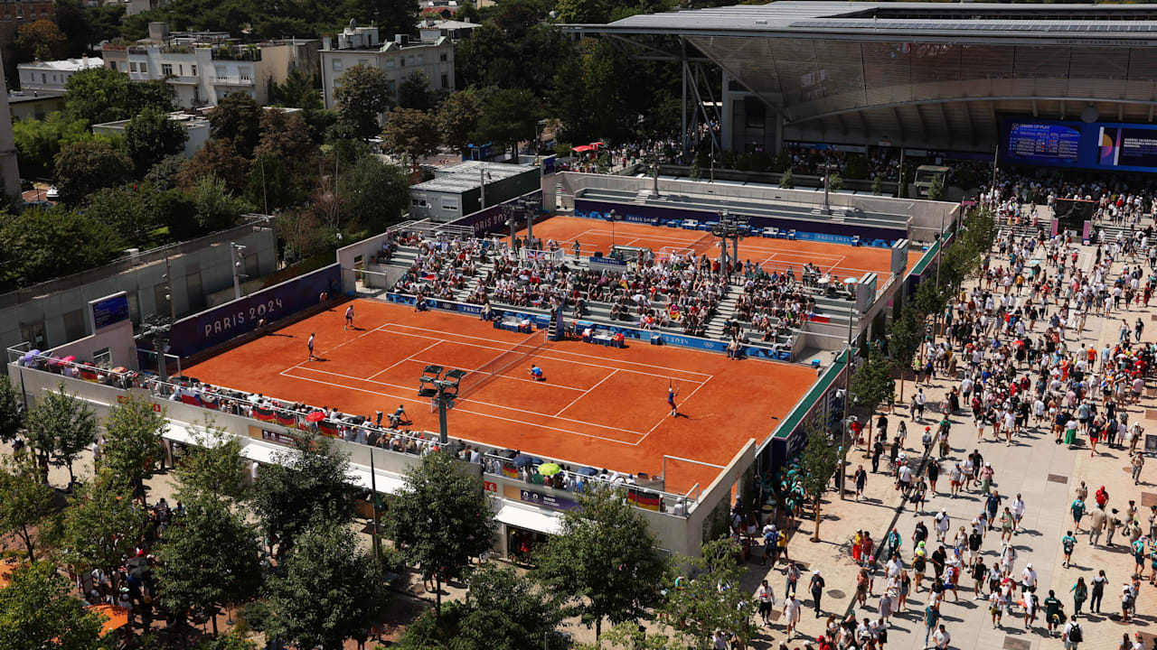 Siniakova/Machac (CZE) vs. Shibahara/Nishikori (JPN) - Mixed-Doppel Viertelfinale | Tennis | Olympische Spiele Paris 2024