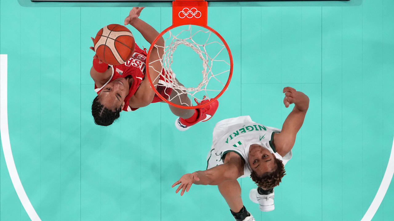 NGR-USA - Damen Viertelfinale | Basketball | Olympische Spiele Paris 2024