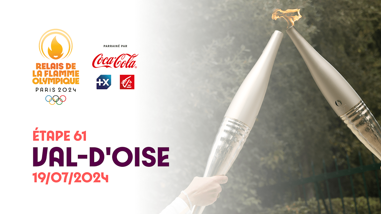 Olympic Torch Relay | Stage 61 - Val-d'Oise | Olympic Games Paris 2024