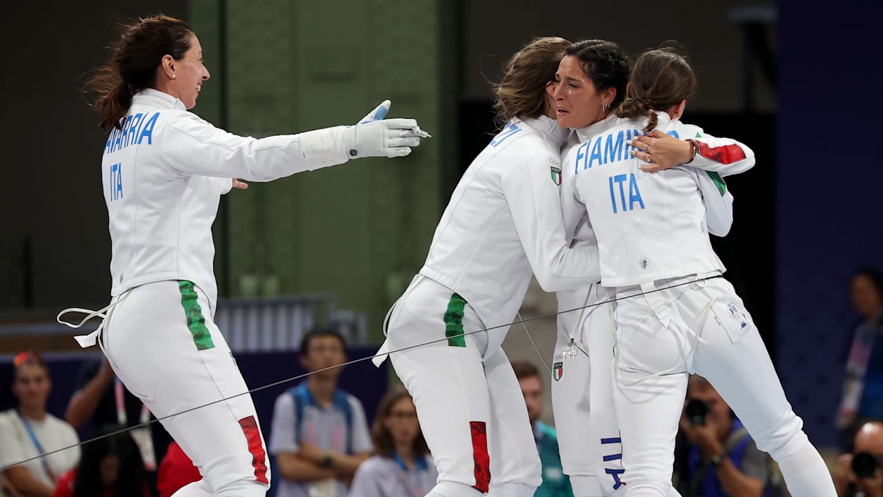 Finals Piste: Women's Epee Team Bronze & Gold Medal Bouts | Fencing | Olympic Games Paris 2024