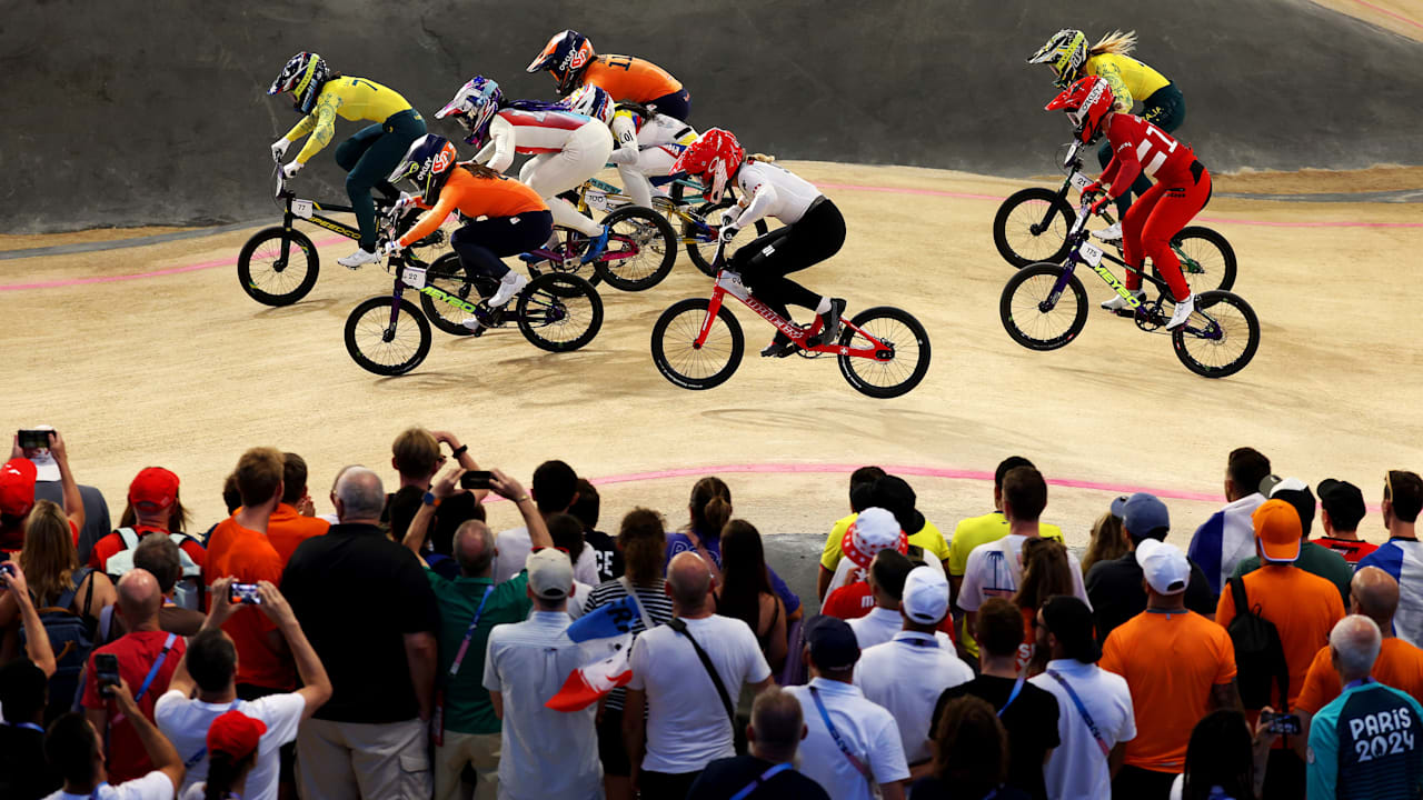 Semifinali Corsa 1 donne | Ciclismo BMX Racing | Giochi Olimpici Parigi 2024