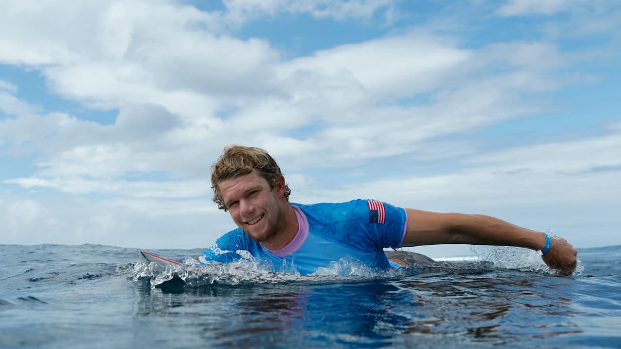 Surfing - M  Round 1 Heat 6  John-John Florence| Paris 2024 Highlights"