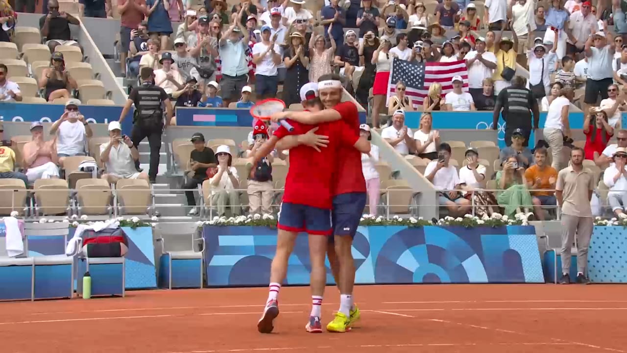 Highlights Tennis Herren Doppel Olympische Spiele Paris 2024