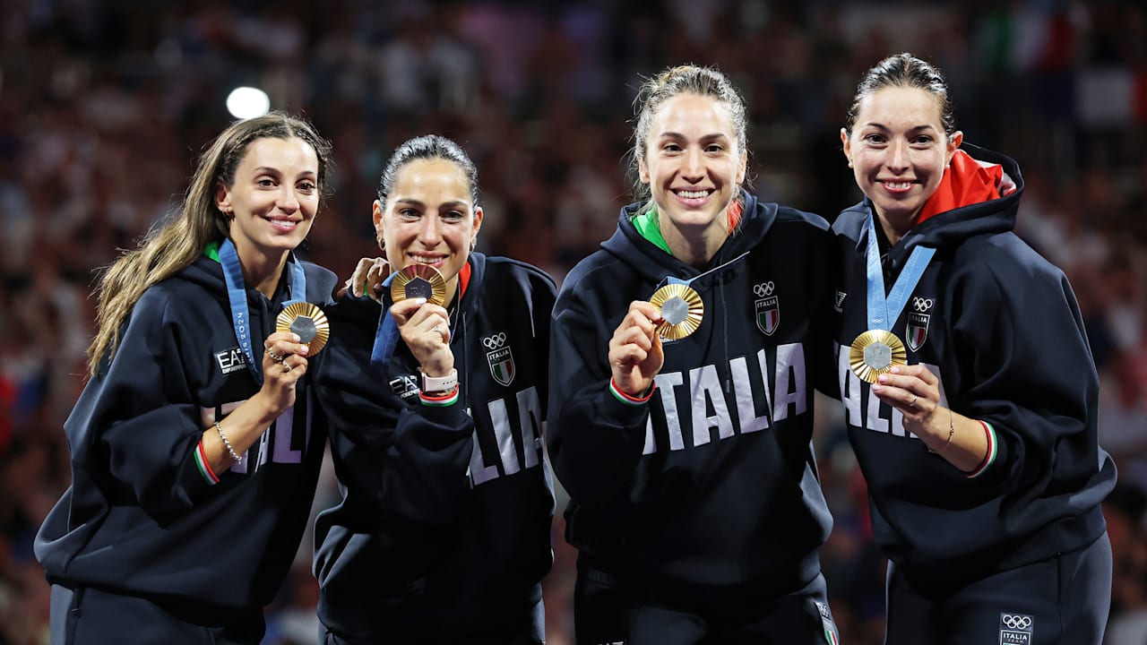 Finali spada a squadre donne | Scherma | Giochi Olimpici Parigi 2024