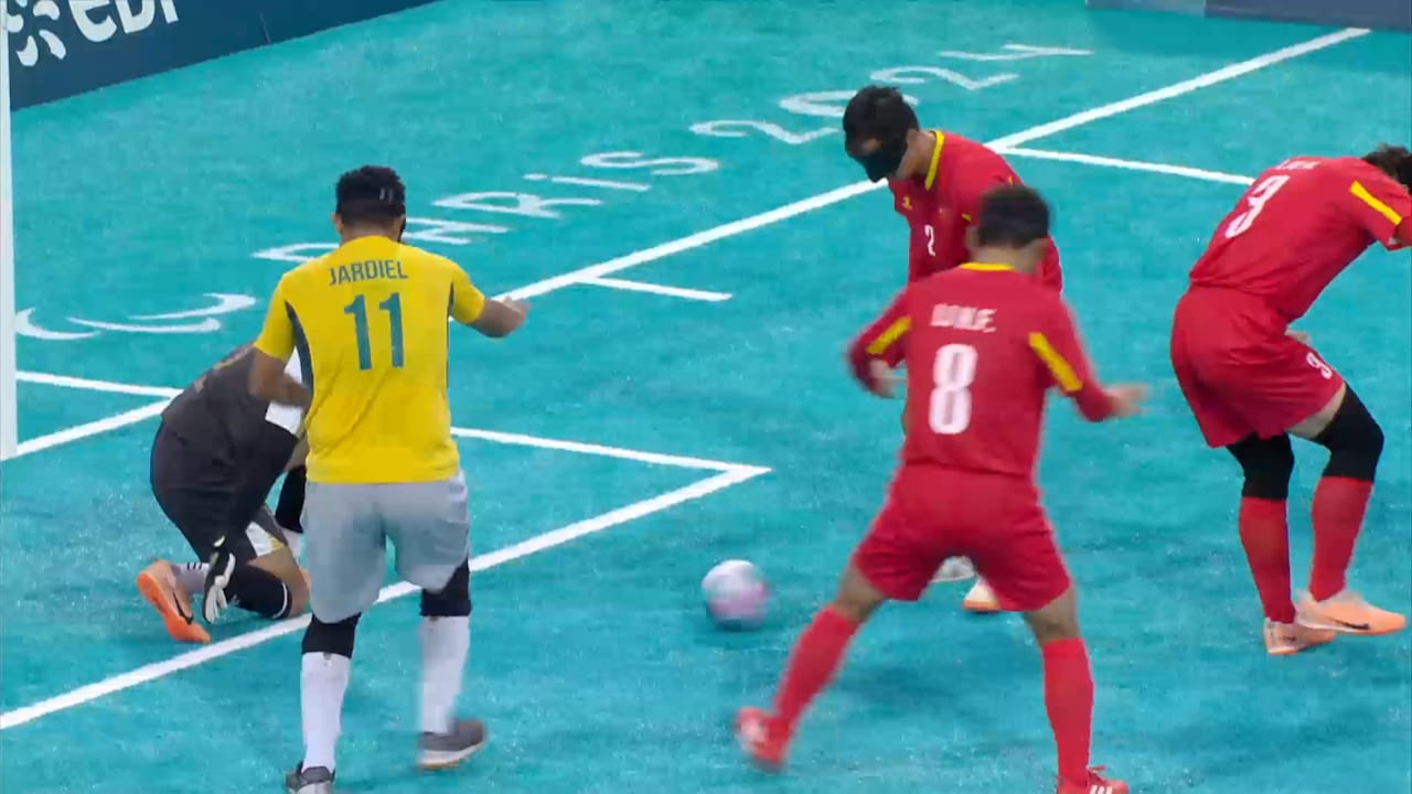 Day 6 Men's Preliminary Round Group A CHN BRA Blind Football