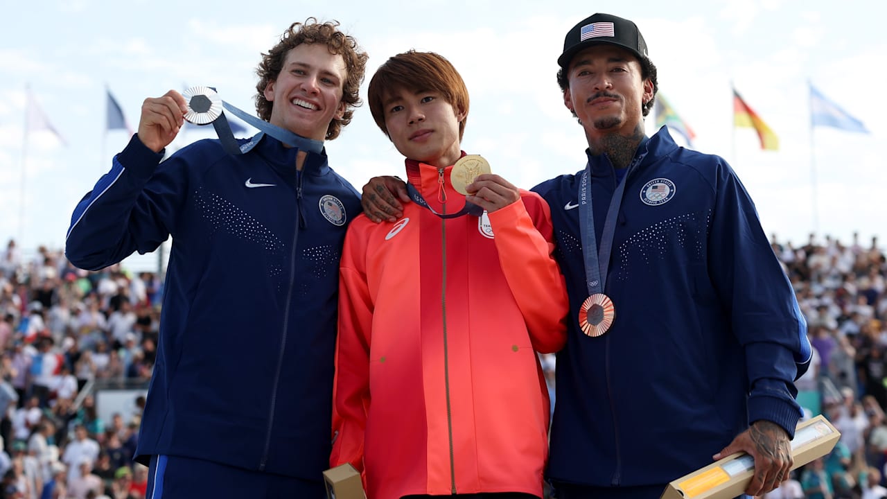 Horigome Yuto wins second straight gold in men's street skateboarding | Paris 2024 highlights