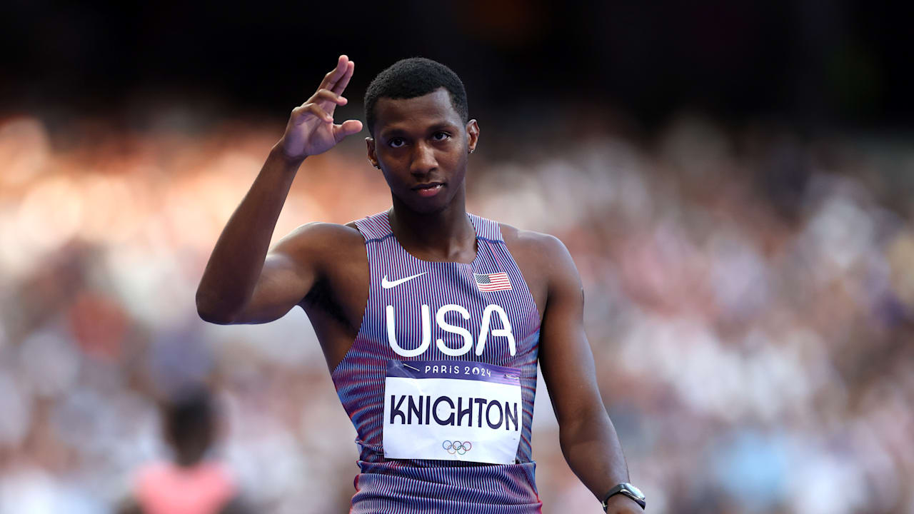 Athletics | M 200m R1 | Erriyon Knighton Paris 2024 Highlights